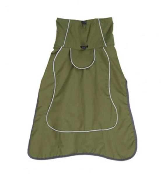 Куртка-дождевик для собак Derby Army Green HK-PC-120-XS фото