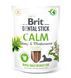 Ласощі для собак Brit Dental Stick Calm заспокійливі, коноплі та пустирник, 7 шт, 251 г BC_112105 фото 1