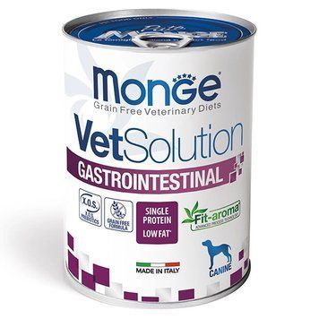 Вологий корм для собак Monge VetSolution Gastrointestinal Canine при проблемах травлення 400г 70082006 фото