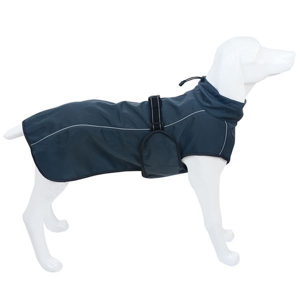 Світловідбивне тепле пальто для собак Derby DJ64 Grey DJ64-S-grey фото