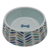 Меламінова миска для собак Derby AH002 Stripes & bone AH002-S1 фото 2