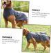 Світловідбивне тепле пальто для собак Derby DJ64 Grey DJ64-S-grey фото 2