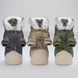 Пальто для собак Derby Military Coat, Khaki MS0134-Khaki фото 6