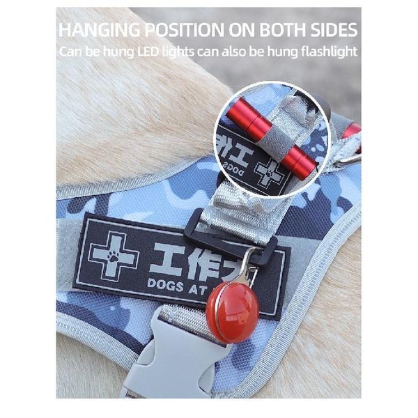 Нагрудная шлея для собак Reflective safety chest harness for pet dogs HK-HP-110-1 фото