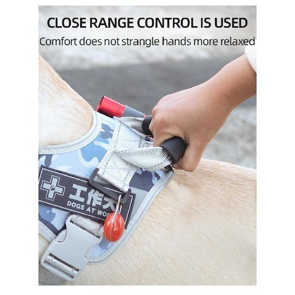 Нагрудная шлея для собак Reflective safety chest harness for pet dogs HK-HP-110-1 фото