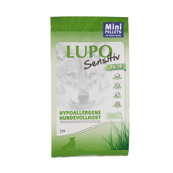 Гіпоалергенний сухий корм Lupo Sensitiv 24/10 Mini Pellets для активних собак дрібних порід LF-D1127-5 фото