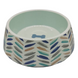 Меламінова миска для собак Derby AH002 Stripes & bone AH002-M1 фото 1