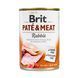 Вологий корм Brit Care Pate & Meat для собак, з кроликом, 400 г 100863/100076/0311 фото 1