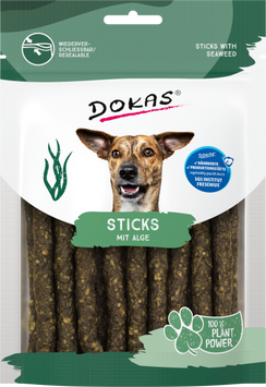Лакомства для собак Dokas Sticks с водорослями 206092 фото