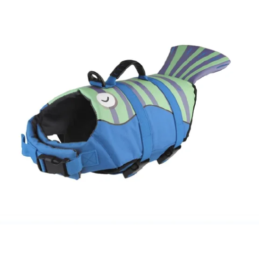 Спасательный жилет для собак Derby Fish Design Blue PA0122-1-11 фото