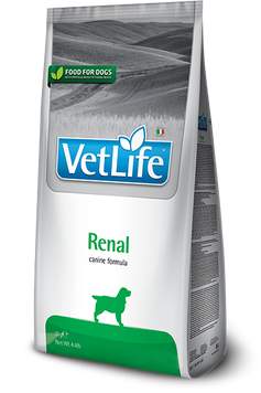 Сухой лечебный корм для собак Farmina Vet Life Renal диет. питание, для поддержания функции почек , 2 кг 160380 фото