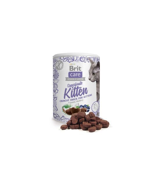 Лакомства для котят Brit Care Cat Snack Superfruits Kitten, 100 г BC_111268 фото