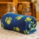 Плед для домашніх тварин Paw Print Soft Fleece Pet Blanket 9404 9090 00 3-1 фото 1