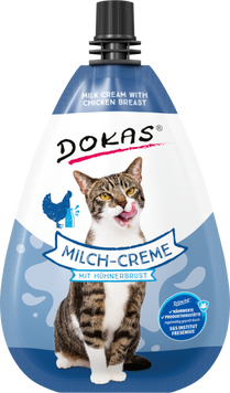 Лакомство для кошек Dokas Milch-Creme Молочный крем с куриной грудкой 205675 фото