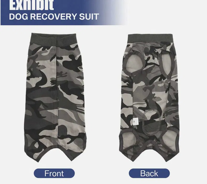 Боді, пижама, послеоперационная попона Derby Fashion Style Camouflage PP-022 XS фото