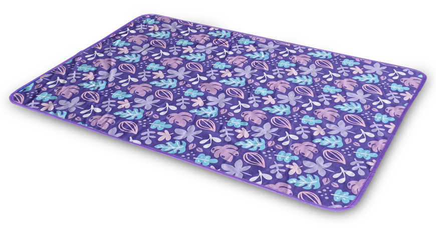 Багаторазова пелюшка для собак Pelushka Florals без антиковзаючого шару ZY-033WAS_40х60 см фото