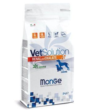 Сухий корм для собак Monge VetSolution Renal and Oxalate при захворюваннях нирок 2 кг 70081139 фото