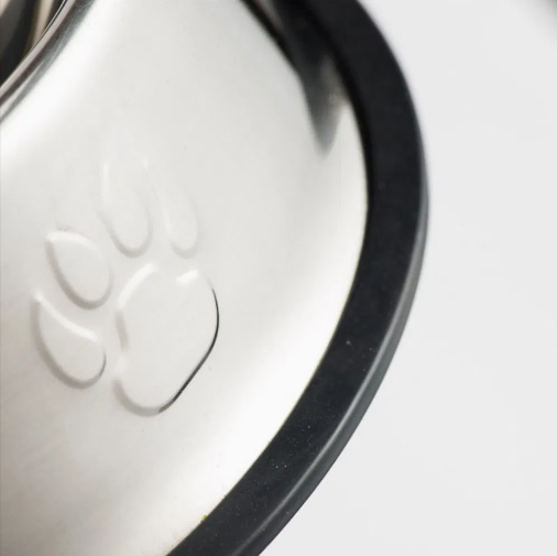 Металлическая миска для собак больших пород Derby BH001 Paws BH001-38 фото