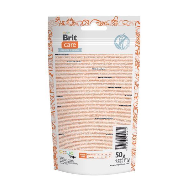 Функциональное лакомства для кошек Brit Care Cat Snack Digestion с тунцем, 50 г BC_111902 фото