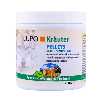 Мультивитаминный комплекс LUPO Krauter Pellets (пеллеты) LM-P1132 фото