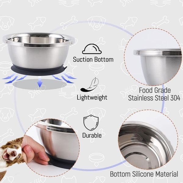 Металлическая миска для собак Derby BH027 BH027-20 фото