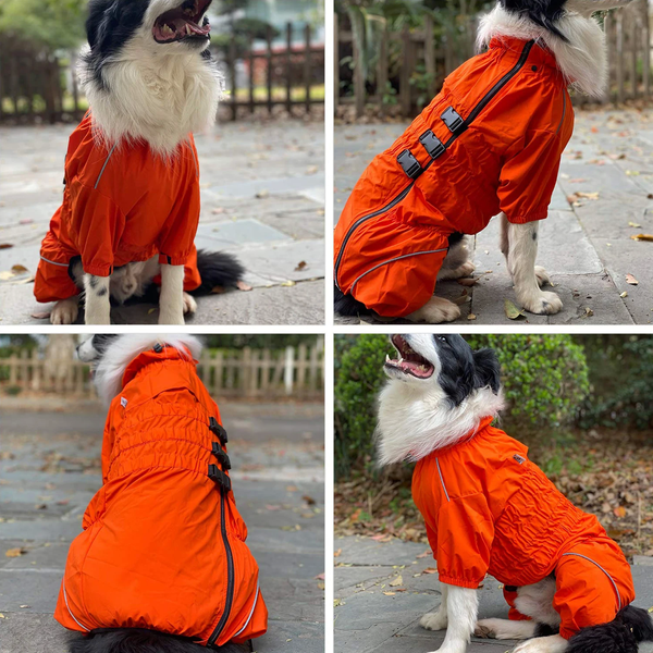 Комбінезон-дощовик для собак Derby Dog Suit Orange DS4201000090-25 фото