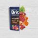 Корм влажный Brit Premium Fillets in Gravy Beef&Carrot для собак малых пород филе в соусе говядина и морковь 85 г BP_101242 фото 2