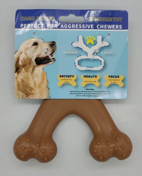 Игрушка для жевания для собак Derby Double Bone Tug Toy PT0549-2 фото