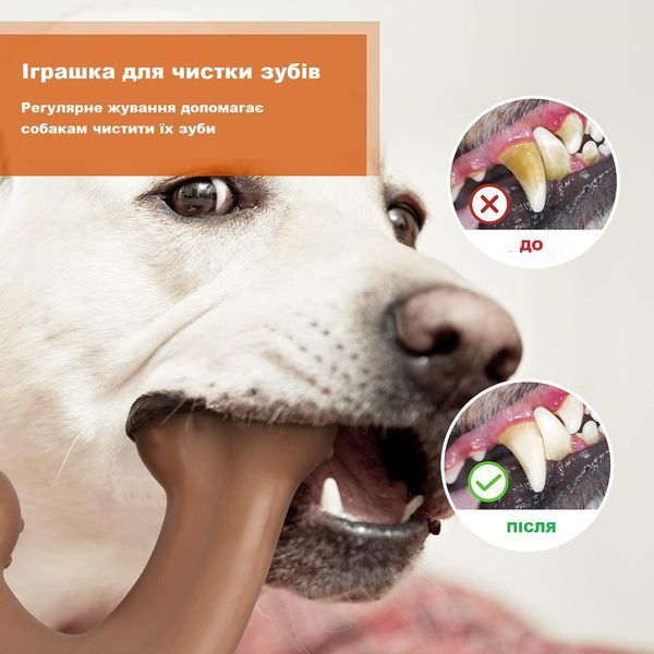 Игрушка для жевания для собак Derby Double Bone Tug Toy PT0549-2 фото