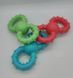 Жувальна іграшка для собак Bonny figure 8 bone-piercing JH-6123-blue фото 2