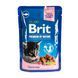 Вологий корм Brit Premium Cat pouch для кошенят, біла риба, 100 г BP_111835 фото 1