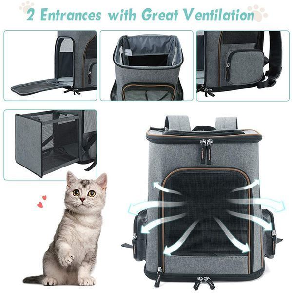 Расширяемый рюкзак для домашних животных Voyager Pet VB16007T VB16007T-black фото