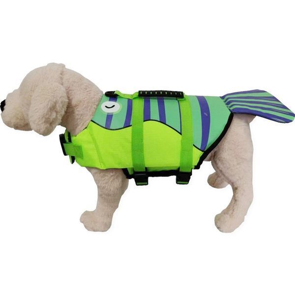 Спасательный жилет для собак Derby Fish Design Green PA0122-1-21 фото