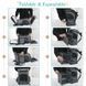 Расширяемый рюкзак для домашних животных Voyager Pet VB16007T VB16007T-black фото 6