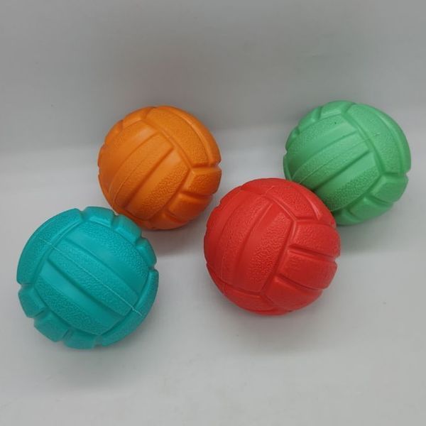 Великий волейбольний м'яч для собак зі звуком Bonny TPR Pet Teething Dog Chew Toy JH-2004-L-green фото