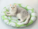 Охолоджуючий килимок для собак GEL Pet Cooling Mat Round Green PCM02 фото 1