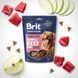 Лакомства для собак Brit Premium Semi-moist Snacks Beef with Apples полувлажные с говядиной и яблоками 180 г BP_112280 фото 3