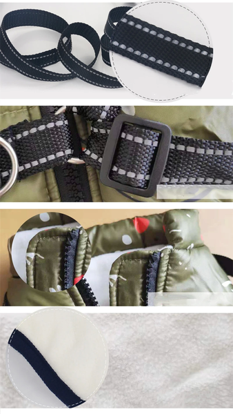 Зимова куртка для собак Derby Fashion Sports D76 Army Green D76-S-green фото