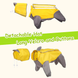 Комбинезон-дождевик для собак Derby R62 Yellow R62-S фото 8