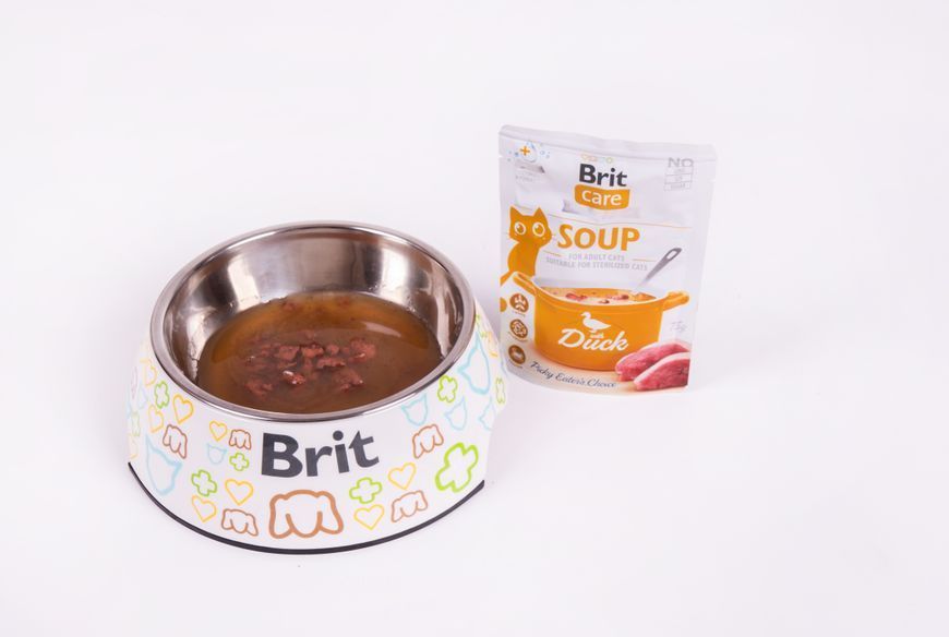 Корм вологий "Суп для котів Brit Care Soup with Duck з качкою", 75 г BP_101056 фото