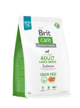 Сухой корм Brit Care Dog Grain-free Adult Large Breed для собак больших пород, беззерновой с лососем, 3 кг BC_172203 фото