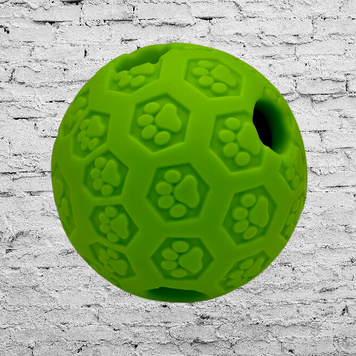 Іграшка-м'яч для собак Derby Dog Paw Squeaky Chewing Ball PT0509-1-01 фото