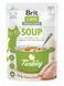 Корм вологий "Суп для котів Brit Care Soup with Turkey з індичкою", 75 г BP_101057 фото 1