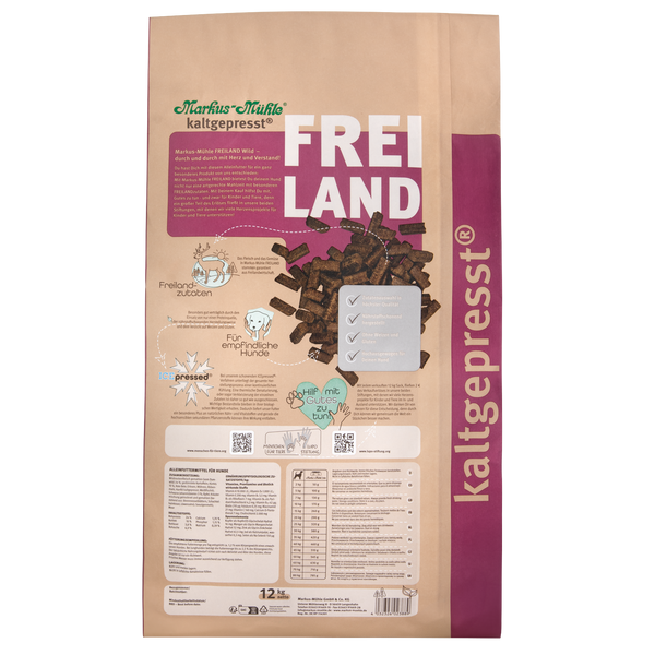 Сухой корм для собак Markus-M&uuml;hle Freiland Wild с дичиною (лань) FW1200 фото