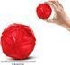 Светящийся мячик для собак Diamond Shape Elastic Squeaky Dog Ball с пищалкой 8FP600785 фото 4