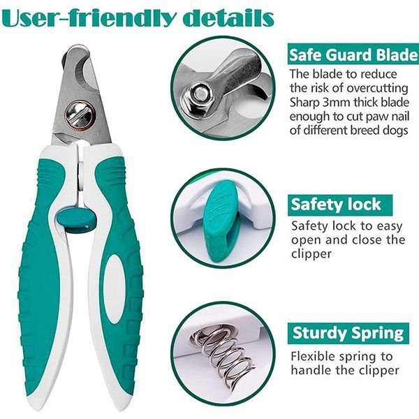 Набір для догляду за кігтями собак Pets Nail Clipper Set 8214 2000 00 фото