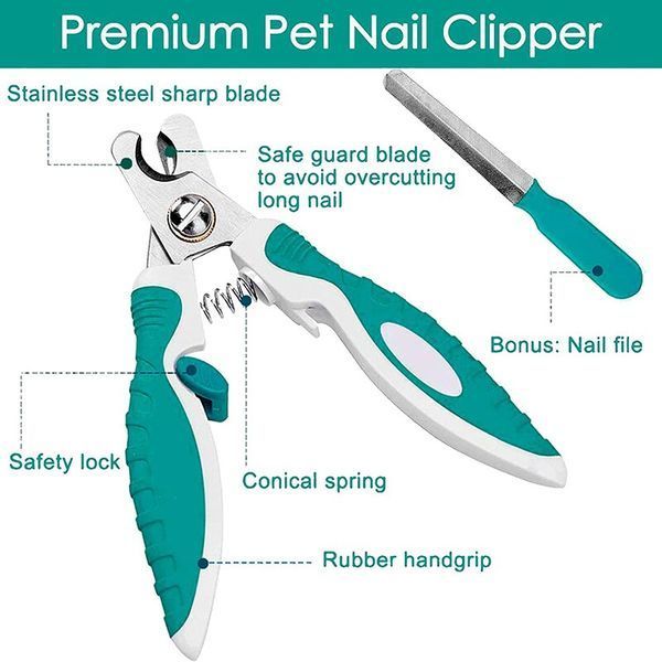 Набір для догляду за кігтями собак Pets Nail Clipper Set 8214 2000 00 фото