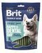 Ласощі для cобак великих порід Brit Premium Dental Snacks L з колагеном і спіруліною 250 г BP_112284 фото 1