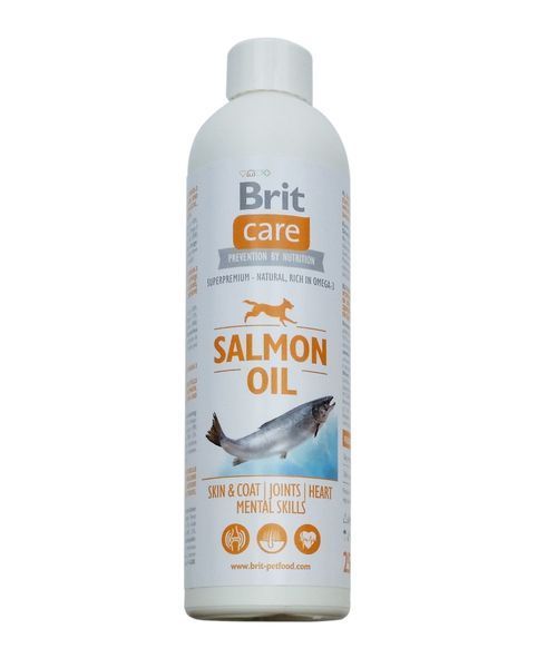 Витамины Brit Care Лососевое масло для собак, 250 мл 101115/2844 фото