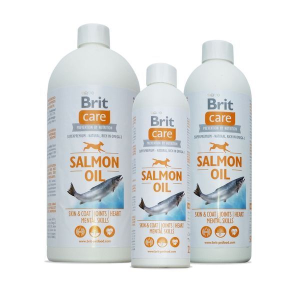Витамины Brit Care Лососевое масло для собак, 250 мл 101115/2844 фото